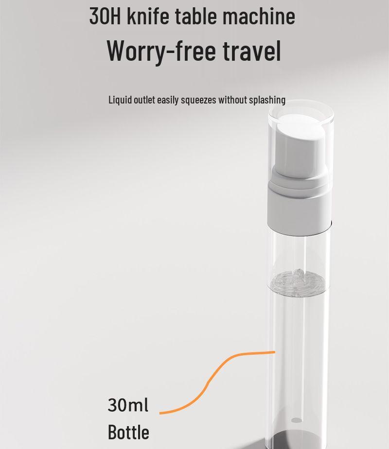 Portable Baby Bottle & Nipple Brush Set with Storage Box and Draining Rack for Travel