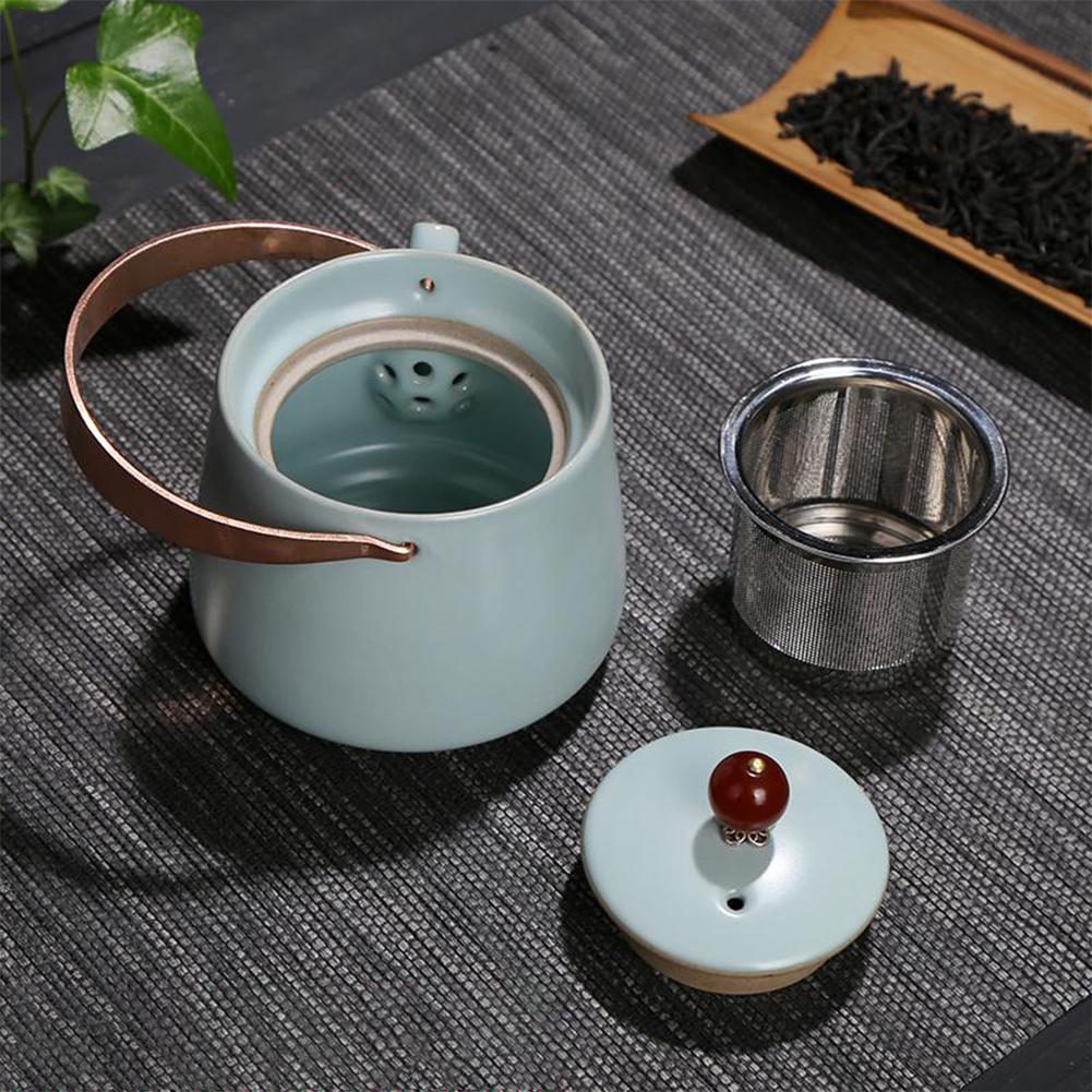 Reusable Tea Leak Filter Tea Infuser Stainless Steel Mesh Strainer Large Capacity Teapot Infuser Filter for Tea Leaf Straining