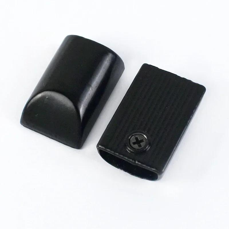 10/20/30Pcs Metal Zipper Stopper Zippers Tail Clip Zip Rope Cord Plug Head Detachable Screw Bag Clasp Sewing Hardware Accessory