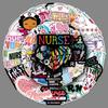 Nurses Day Waterproof Decorative Stickers - 50 Sheets