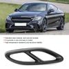 2 st Rostfritt Stål Bakre Avgasrör Ventilationsskydd Trim Passar för Mercedes Benz C-Klass