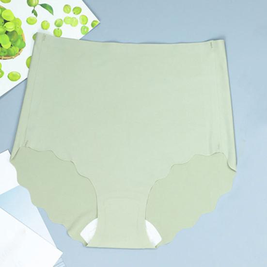 Women Underpants Seamless Japanese Style Ice Silk Cotton Crotch Solid Color Underwear