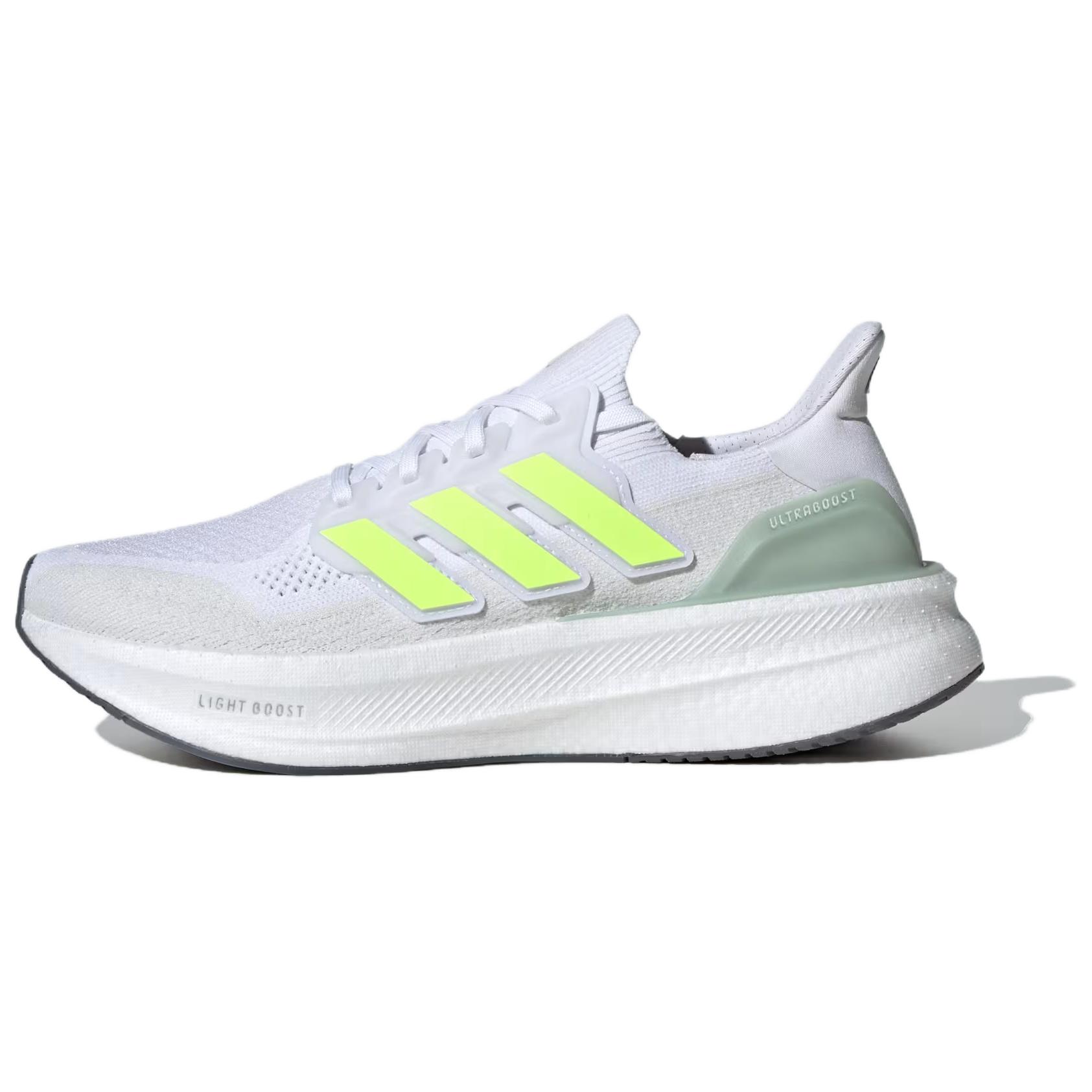 

Adidas Ultraboost 5.0 Comfortable Fabric Slip Resistant And Breathable Low top Casual Running Shoes Men s Silver White JH9072 43⅓