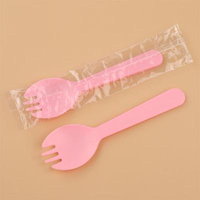 Individually Wrapped Disposable Plastic Sporks