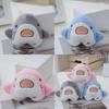 Adorable Cute Cartoon Shark Plush Keychain Soft Stuffed Animal Bag Ornament Ideal For Kids