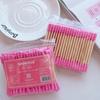100Pcs Double Head Disposable Makeup Cotton Swab Cosmetics Cleaning Remover