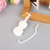 Dollhouse Miniature Violin Simulation Handmade Wood Grain Violin Model Desktop Decor DIY Doll House Pretend Enjoy Toy Accessories