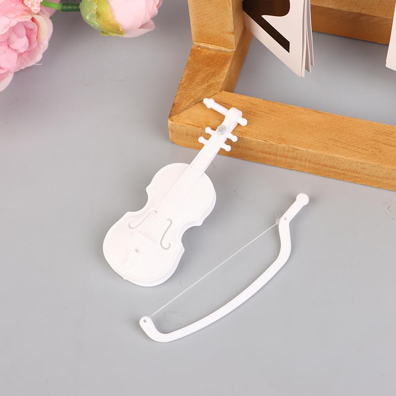 

Кукольный домик Миниатюрная скрипка Симуляция Ручная работа Текстура дерева Скрипка Миниатюрный настольный декор Фигурка для дома DIY Дом для ролевых игр Игрушка Аксессуары белый