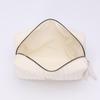 Large Capacity Velvet Cosmetic Bag Toiletry Bag Convenient Travel Toiletry Bag
