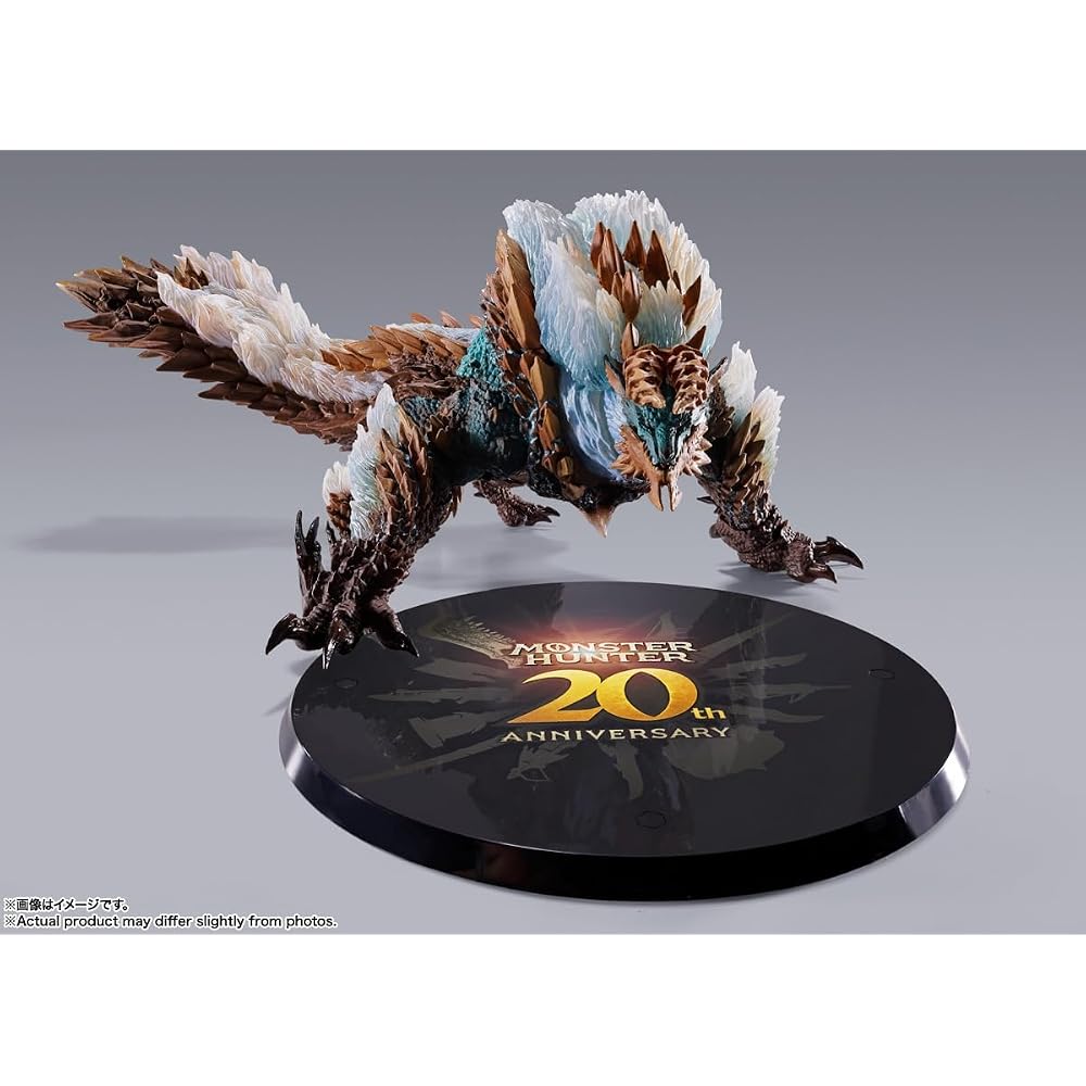 TAMASHII NATIONS S.H.MONSTERARTS Monster Hunter Jinooga -20th Anniversary Edition- Approximately ...