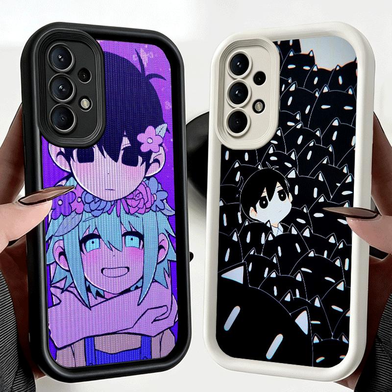 Phone Case for Samsung Galaxy A17 A16 A15 A14 A13 O-Omori Cartoon Game A56 A36 A26 A55 A35 A25 A54 A34 A24 A53 A33 A23 A07 A06