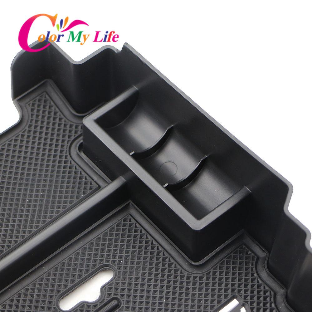 Car Armrest Storage Box for Honda Civic 10 Gen 10th Type R FC FK FC1 FC2 FC5 FK4 FK7 2015-  Center Tray Organizer