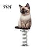 Funny Vehicle Wobble Decor Cute Cat Car Dashboard Decorations with Spring Swing Design, 2D Flat Acrylic Kitten High Elastic Ornaments, Stable