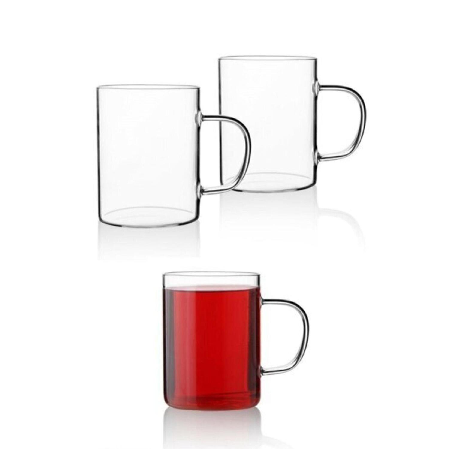

Кружка из боросиликатного стекла с ручкой, набор из 3 шт. Fma809484