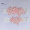 Elegant Embroidery Lace White Garters 1 Pair Faux Bridal Wedding Pearls Decor Bride Elasticity Sweet Style