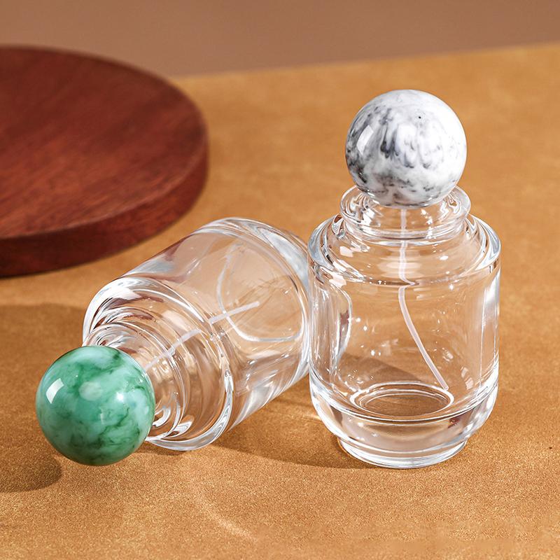Color Spherical Resin Cover 15Mm Caliber Delicate Perfume Bottle Round Ball Cap Suitable For 17.2Mm Nozzle Bayonet Bottle Use