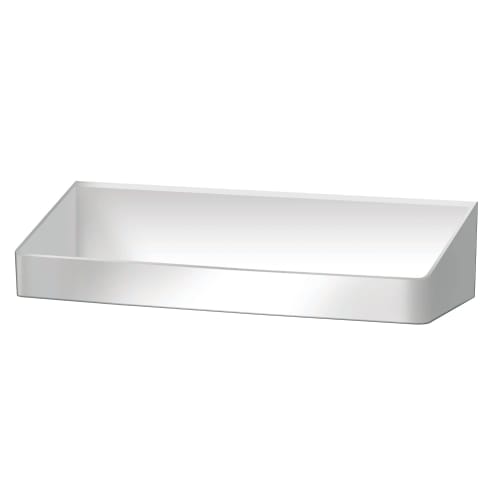 

Asvel Posey Kitchen Condiment Rack, Wide, with Adhesive Sheet, White, K134102