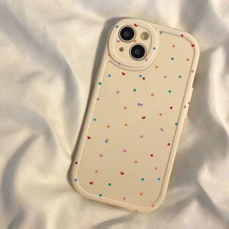 

Ins Полный экран Love для iPhone15/16promax Apple 13 Чехол для мобильного телефона 14 Силикон 12 Женская модель Apple 6/6s