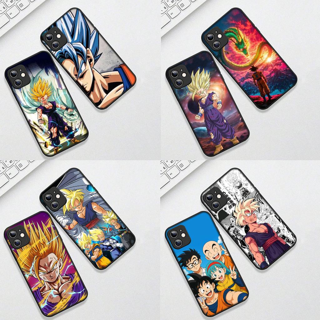For Apple iPhone 17 Pro XS Max Air 6 7 8 Plus 5 + SE 2022 SE2 16E Phone Cover Case Dragons Gokus Balls Son Gohan DragonBalls