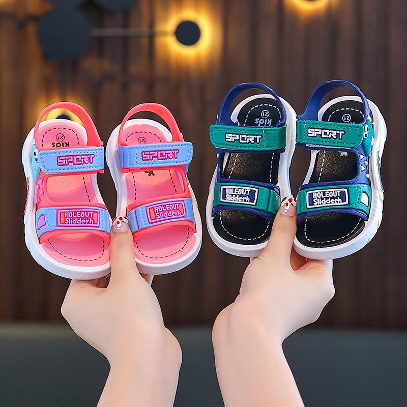 Kids' Summer 2024 Non-slip Slippers for Boys & Girls: Indoor, Bathroom, Beach Sandals.