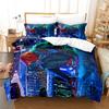 Home Textile Quilt Cover Pillowcase 3D Digital Printing Three-Piece Set American Style