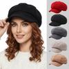 Solid Color Beret Hat Windproof Painter Caps Fashion Newsboy Hat  Autumn Winter