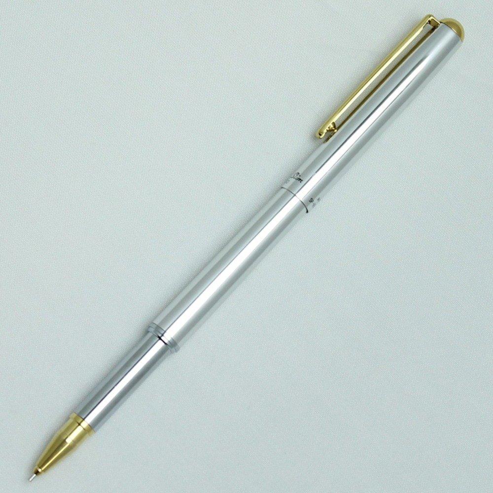 Auto Mechanical Pencil Mine Slim Sharp Silver SP-10S