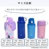 COLORFUL CANDY STYLE Water Bottle Cover, Small, Water-Repellent, Lightweight, Stain-Resistant, Wrinkle-Resistant, Mimosa Fleur, for Girls (NM601500)