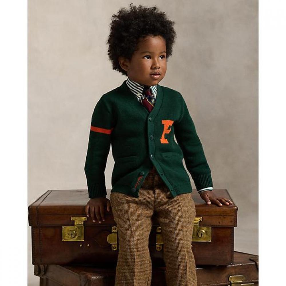 

Polo Kids Boys Cotton V Neck Letter Cardigan 2 7 Years Cwposweb6820665300 2