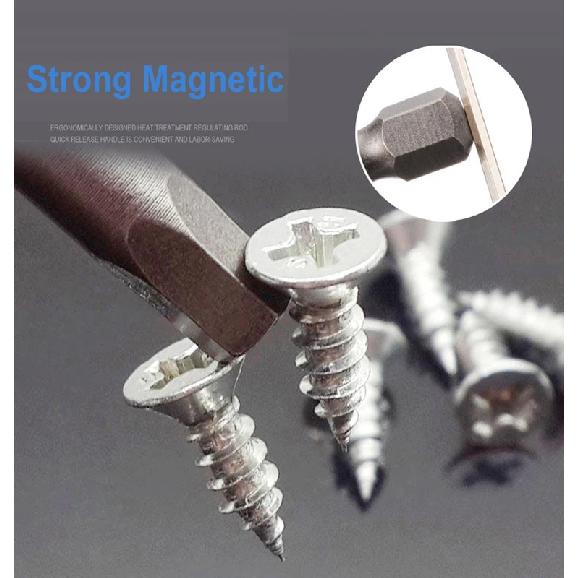 100mm 8pcs Hex Head Allen Wrench Drill Bits Set SAE Metric Allen Electric Hexagonal Bit Screwdriver Socket Bit Power Tool Parts