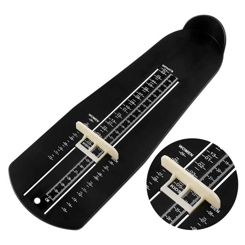 Adult Shoe Size Measuring Ruler - Foot Length Measuring Tool for Home Use