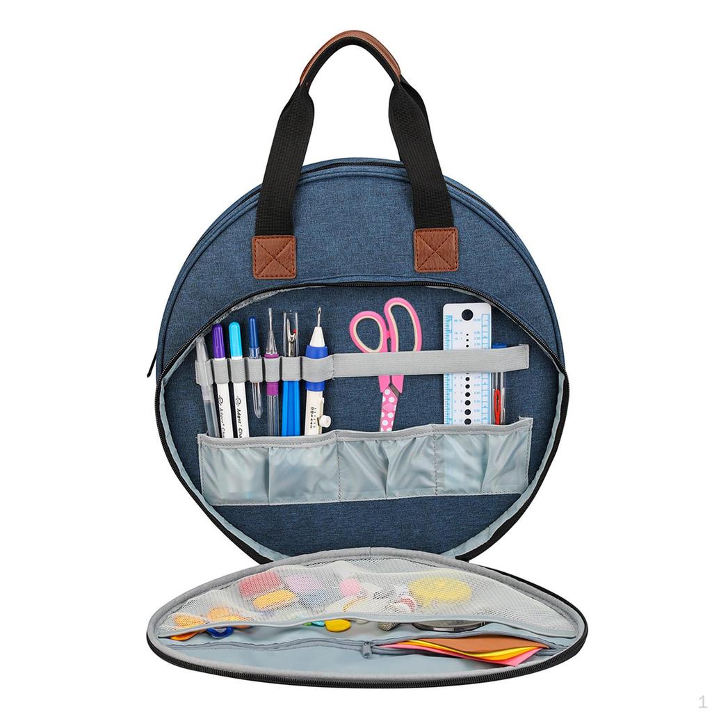 Embroidery Bag - Multifunctional Kits for Floss And Crochet Hooks Sewing