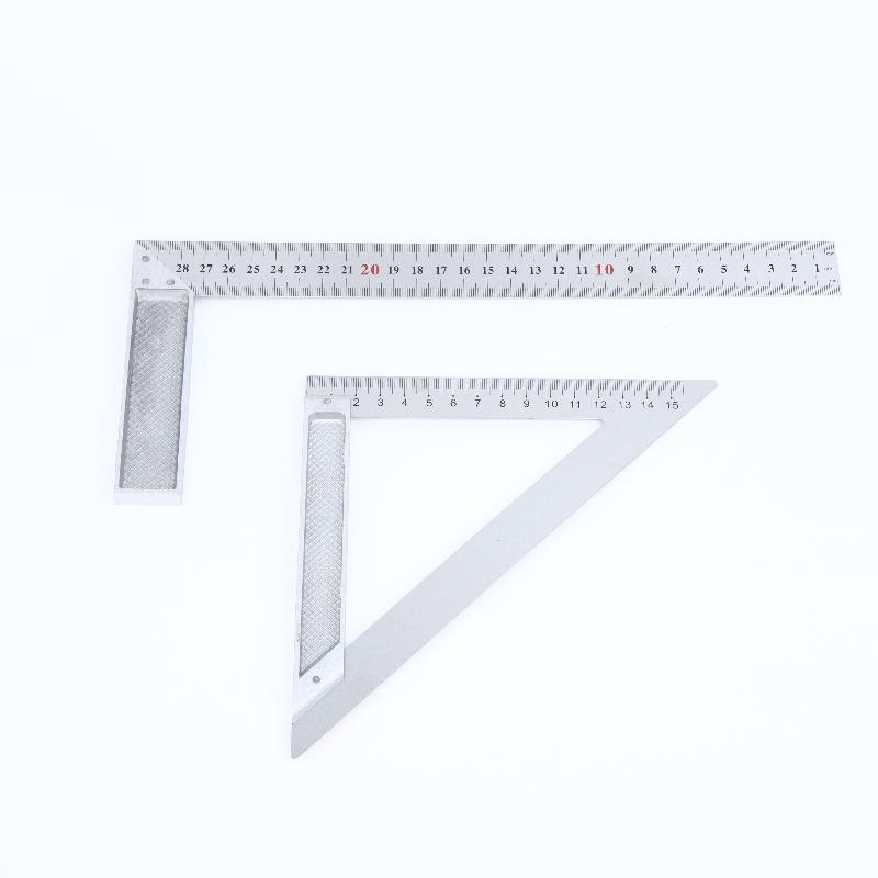 Woodworker Special Stainless Steel 90 Degree Right Angle Triangle Ruler 1Pcs 15/20/30/50CM for Wood Cutting Scribing Positioning