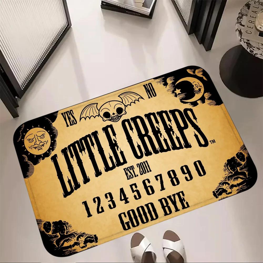 Rutschfeste Schlafzimmer-Küchenteppiche Ouija-Bretter Fußmatte Eingangsbereich Fußmatten Super saugfähiger Badezimmerteppich Balkonteppiche 40X60cm