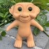 Waterproof Planter Cute Troll Planter, Decorative Resin Flowerpot, Novelty Plant Pot for Succulents Indoor Outdoor Decoration, Unique Gift Idea