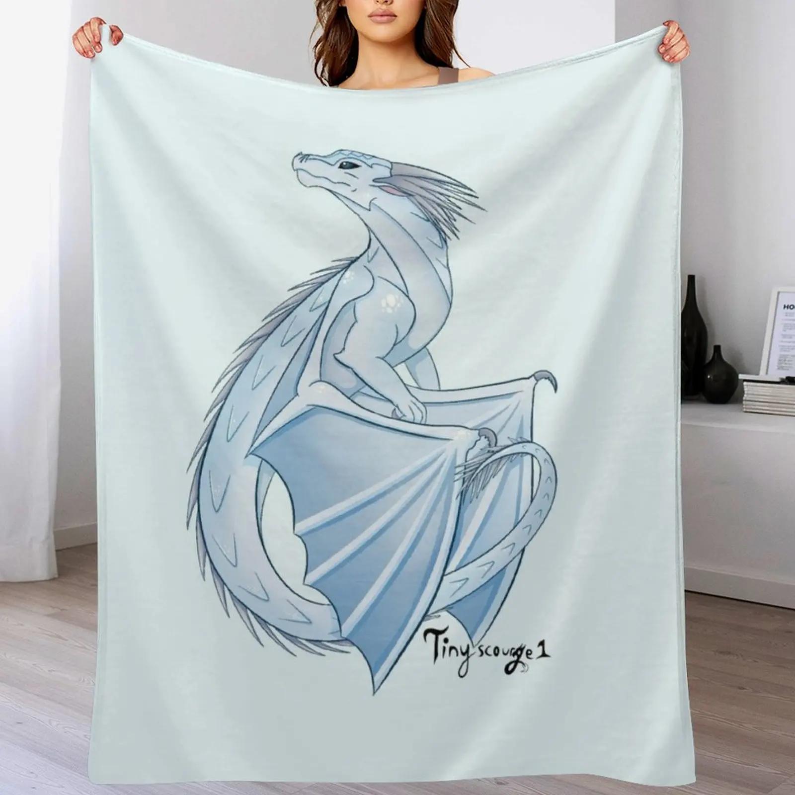 

Winter the IceWing Throw Blanket Soft Cozy Blanket for Pet Kids Adults 102x76cm(40x30in)