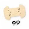Wooden Dog Bike Rack, Front for Electric Vehicles, Easy to Install.