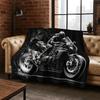 Motorrad Geländewagen Rennwagen Flanelldecke Weiche Warme Decke für Schlafzimmer Zimmer Wohnzimmer Bett Reise Camping Picknick Geschenk Kind