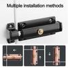 New Stainless Steel Door Lock 3Inch Self-locking Security Bolt Latch Anti-theft Hardware Door Latch Door