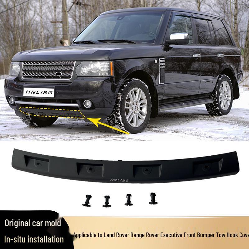 Compatible with 2010 Land Rover Range Rover Executive Front Bumper Tow Hook Cover LR018350.