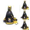 Pokemon Lightning Kids Chest Bag With Breathable Nylon For Daily Use