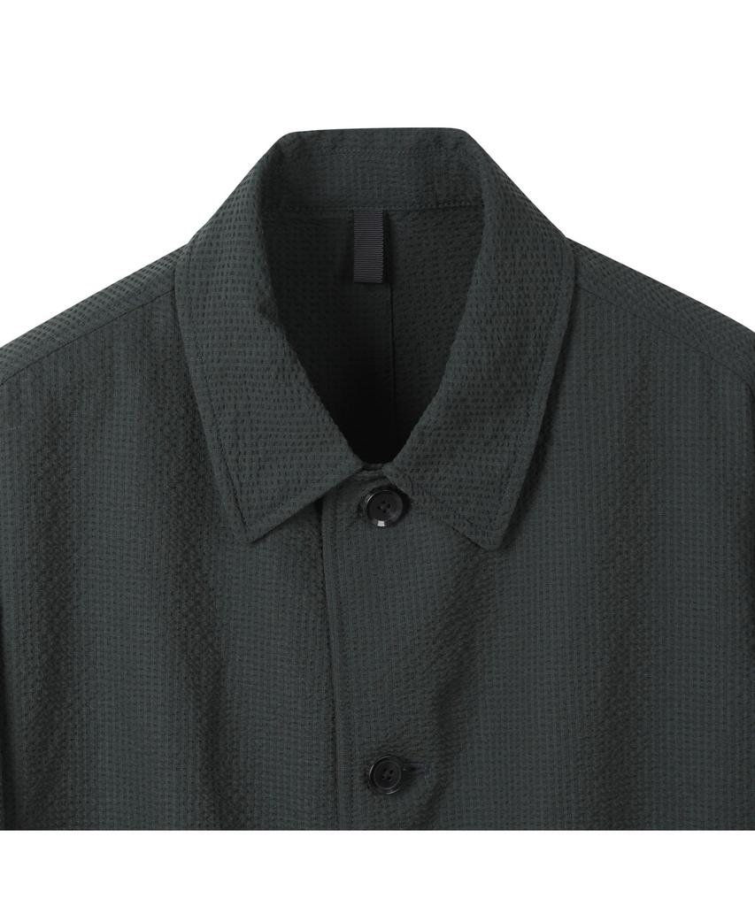 Customellow Green Check Work Jacket C9Jam25432Grx