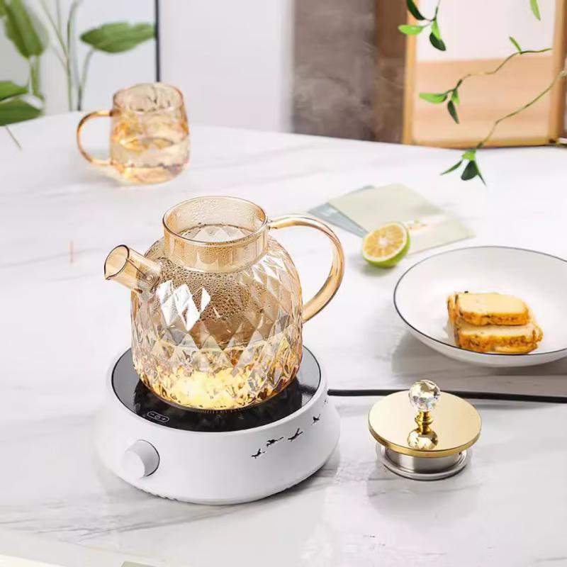 Heat-Resistant Glass Water Pitcher