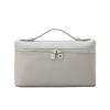 Sac Boîte à Lunch en Cuir de Vachette Pleine Fleur pour Femme, Nouveau Style 2025, Sac Blanc Porté Main/Bandoulière pour Téléphone