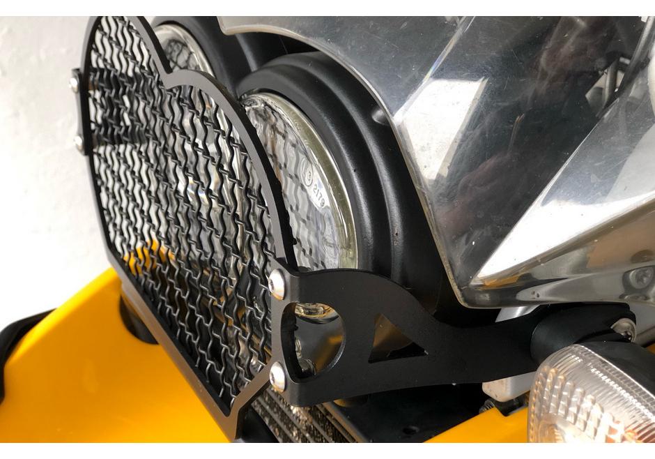 BMW R1200GS 04-12/ADV 05-13 Oil-Cooled Headlight Protection Net