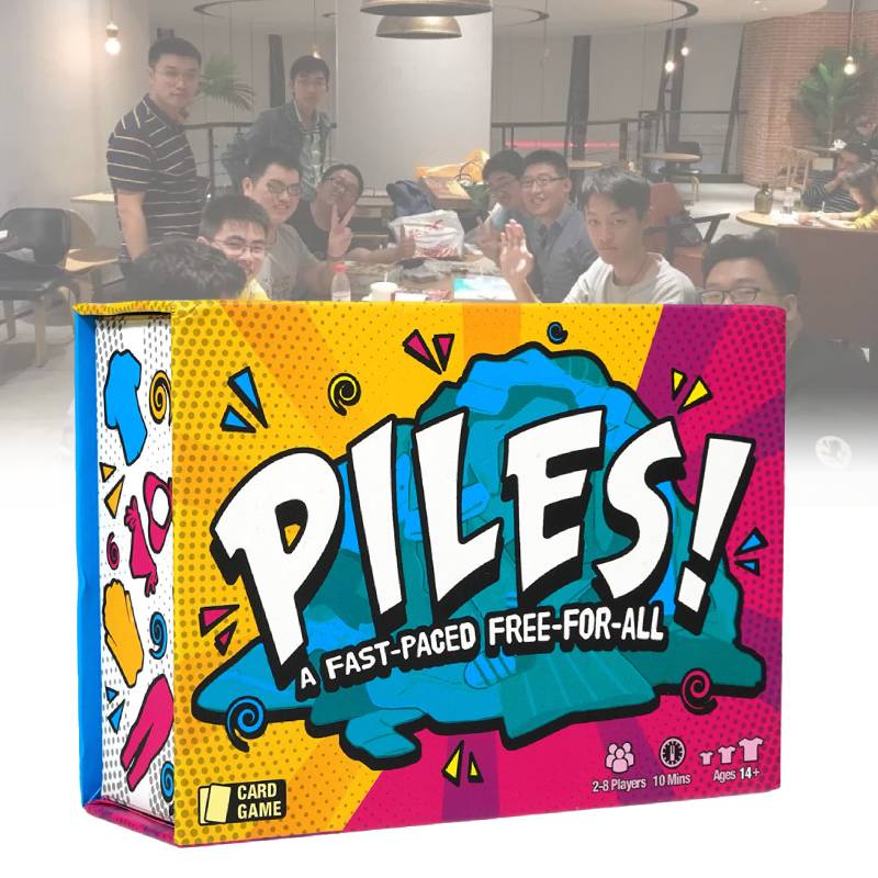 For Fast Paced Free For All Piles Card Games Family Kids Board Game Party Gift