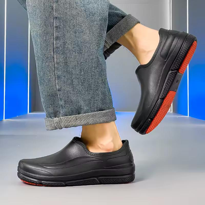 Men Women EVA Chef Shoes Non-slip Waterproof Oil-proof Shoes Comfortable Workers Slippers Outdoor Fishing Shoes Operating Room Tool Shoes