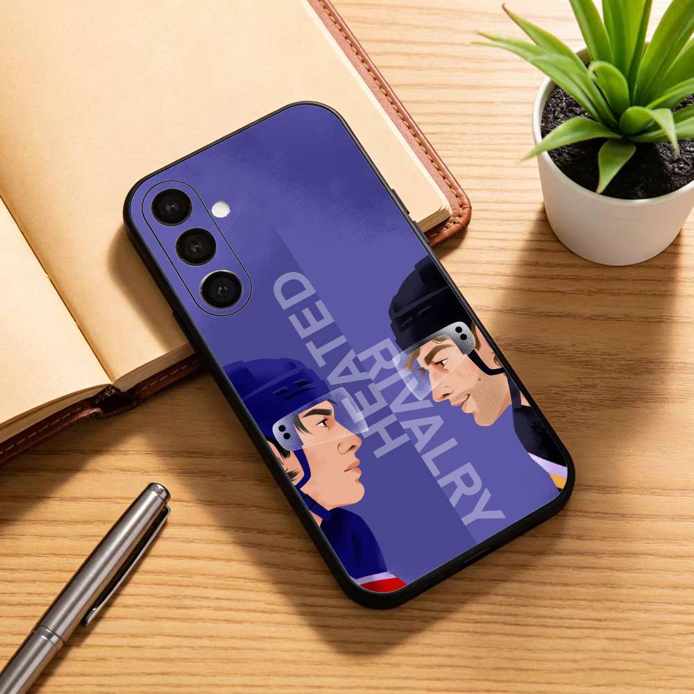 H-Heated Rivalry Phone Case For Samsung Galaxy A20,21s,22,31,32,52,53,72,73,80,91 Soft Black Shell