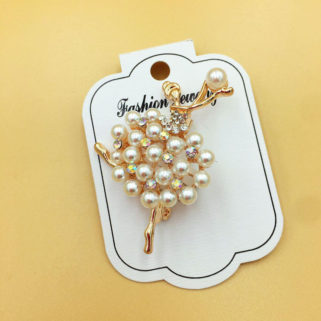 

Брошь с изображением балерины - Милая булавка для сумок и шарфов