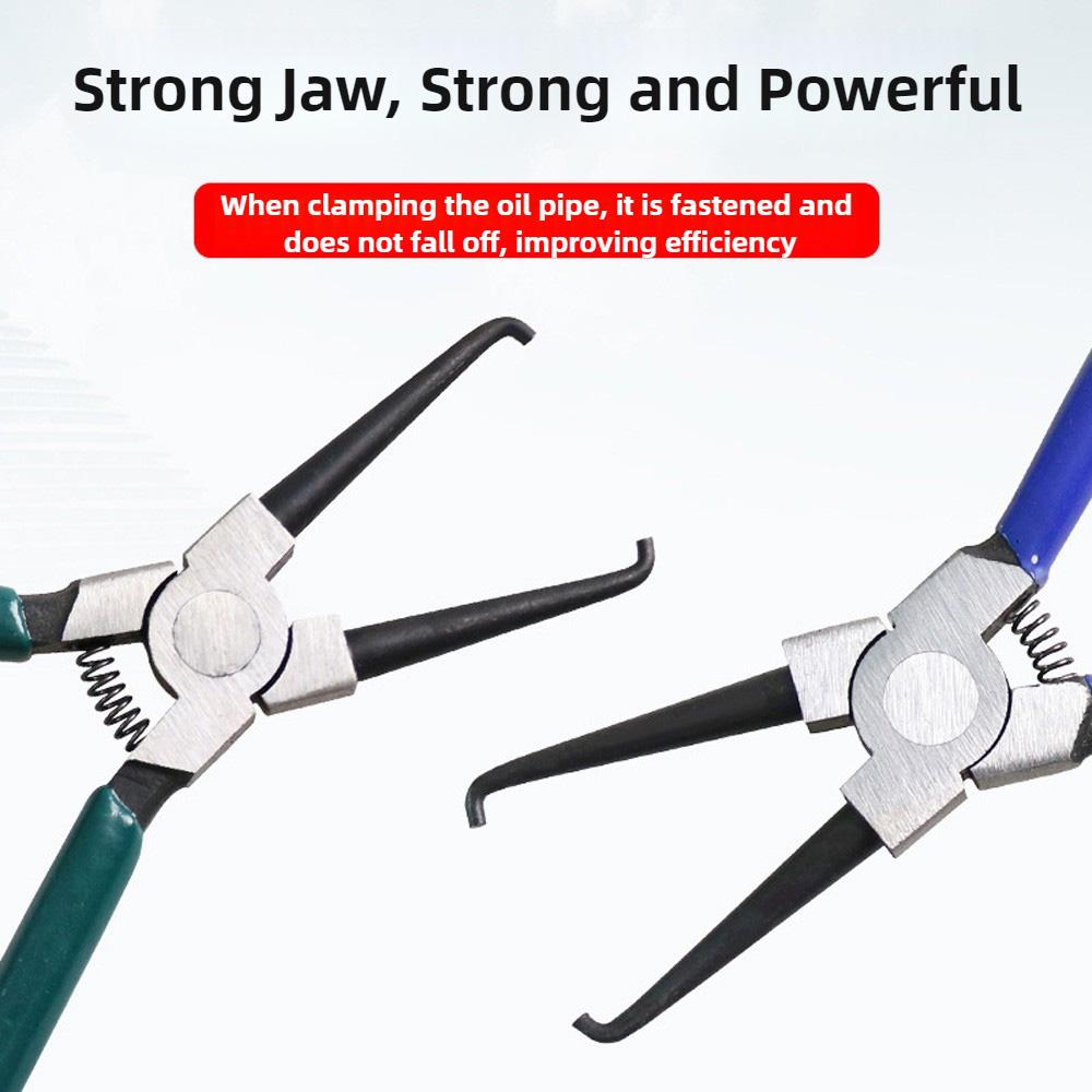 New Blue Clamp Plier Joint Clamping Pliers for Quick Filter Removal Oil Line Clamp Pliers Auto Tool for Detaching Fuels Hoses